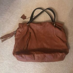 Leather tote by 7Chi